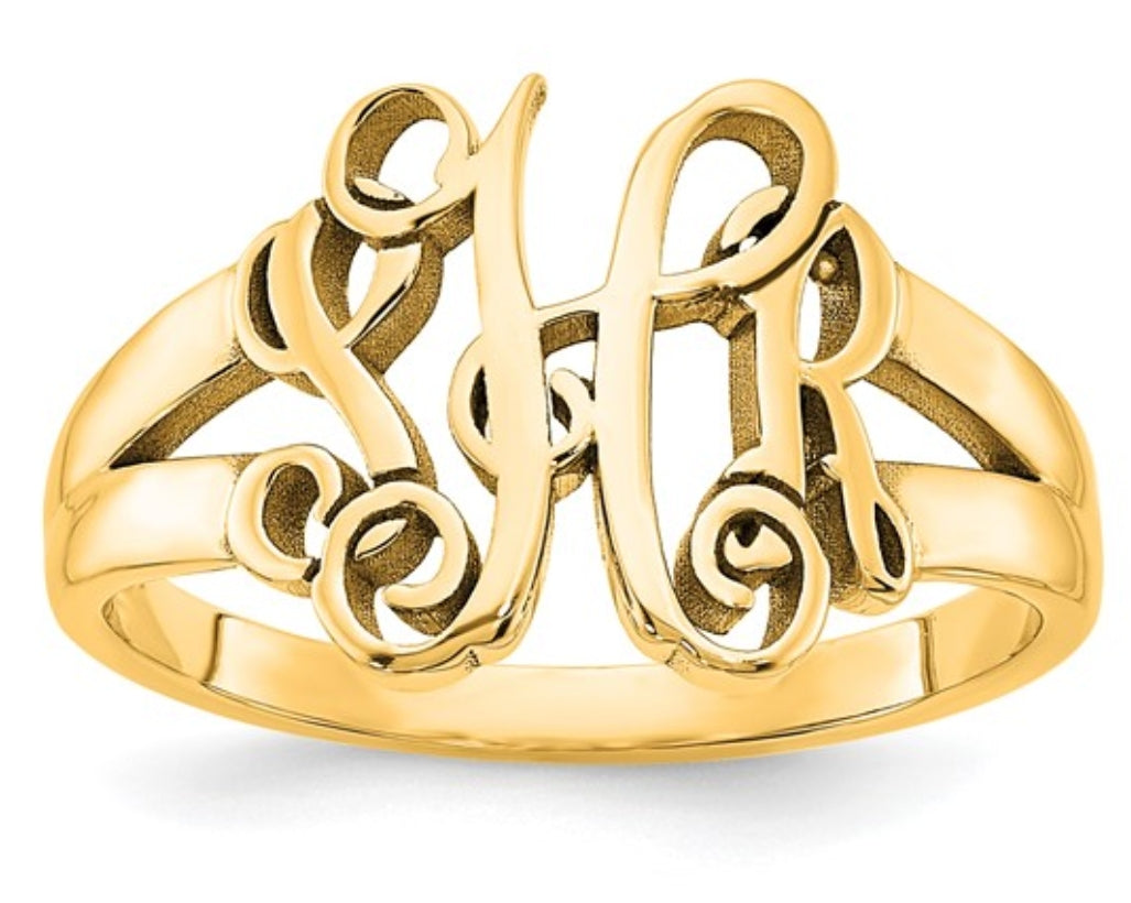 Monogram Ring